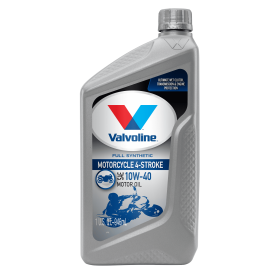 Valvoline 4-Stroke Motorcycle Full Synthetic 10W-40 Motor Oil 1 QT